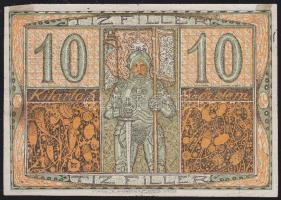 Sopron 1918. 10f utalvány T:III f.