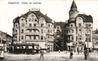 Nagyvárad Hotel Fekete Sas with tram