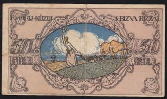 Sopron 1918. 50f utalvány T:III