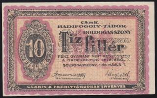 Boldogasszony/hadifogolytábor 1916. 10f T:I