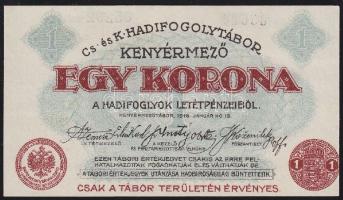 Kenyérmező/hadifogolytábor 1916. 1K T:I