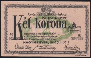 Nagymegyer/hadifogolytábor 1916. 2K T:I