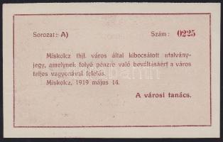 Miskolc 1919. 20K T:I
