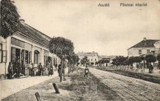 Aszód Fő utca dohánybolttal