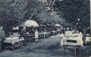 Gyopárosfürdő szálloda kert