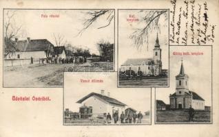 Óvári with railway station