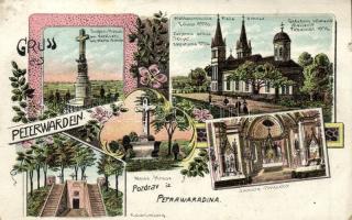 Újvidék Pétervárad litho