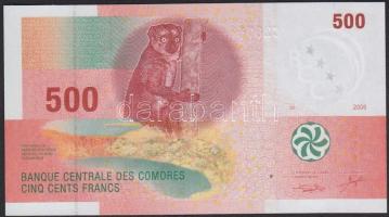 Comore Szigetek 2006. 500Fr T:I