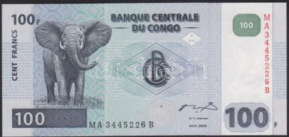 Kongói Demokratikus Köztársaság 2000. 100Fr T:I