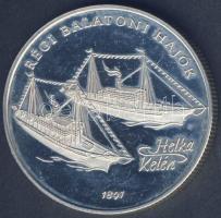 1997. 2000Ft Ag "Régi balatoni hajók I-Helka&Kelén" T:PP