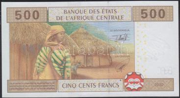 Közép-Afrikai Államok/Kamerun 2002. 500Fr T:I