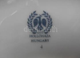 Szász Endre által tervezett Hollóházi porcelán hamutál d:17 cm