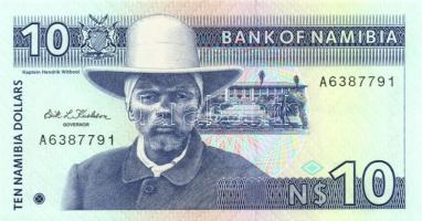 Namíbia 1993. 10$ + 2001. 10$ T:I