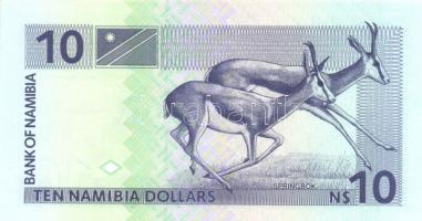 Namíbia 1993. 10$ + 2001. 10$ T:I