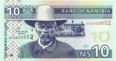 Namíbia 1993. 10$ + 2001. 10$ T:I