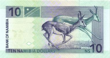 Namíbia 1993. 10$ + 2001. 10$ T:I