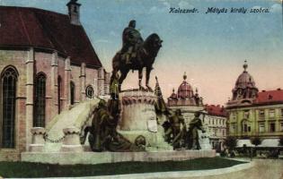 Kolozsvár Mátyás statue (EB)