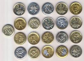 21db többféle szerencsepénz T:1,2