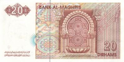 Marokkó 1996. 20D (2x) egymásutáni sorszámmal T:II