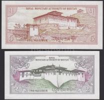 Bhután 1985. 5N + 1986. 1N + 2N + 2006. 1N + 5N T:I