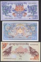 Bhután 1985. 5N + 1986. 1N + 2N + 2006. 1N + 5N T:I