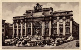 Rome the Trevi fountain