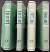 A. Brehm: Az állatok világa négy kötetben. I-IV. teljes, rajzokkal és ábrákkal, Bp., 1960 Gondolat j...