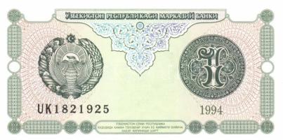 Üzbegisztán 1994. 1S, 3S, 5S, 10S, 50S T:I