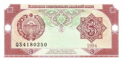Üzbegisztán 1994. 1S, 3S, 5S, 10S, 50S T:I