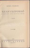 Móra Ferenc: Aranykoporsó I-II. egybekötve, bibliofil kiadás: aranyozott gerincű, félbőr kötésben, B...