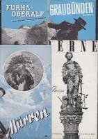 15 db svájci háború előtti idegenforgalmi propaganda kiadvány