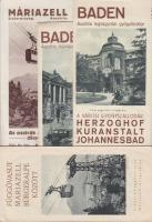 14 db osztrák háború előtti idegenforgalmi propaganda kiadvány