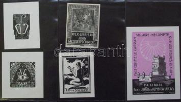 10 db klf külföldi ex libris