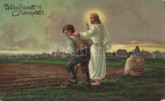 Easter, Jesus litho (EB)