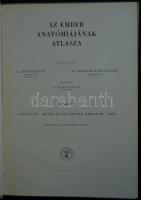 Kiss-Szentágothai: Az ember anatómiamájának atlasza I.-III. kötet, Bp., 1959 Medicina. Egészvászon k...