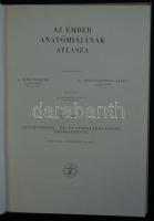 Kiss-Szentágothai: Az ember anatómiamájának atlasza I.-III. kötet, Bp., 1959 Medicina. Egészvászon k...