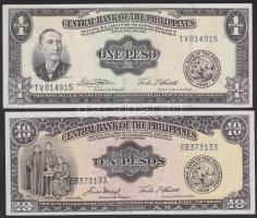 Fülöp-szigetek 1949. 1P + 10P két különböző aláírás T:I (egyikük II-)