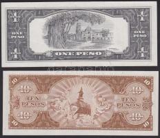 Fülöp-szigetek 1949. 1P + 10P két különböző aláírás T:I (egyikük II-)