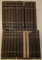 Új idők lexikona I.-XXIV. kötet. Teljes! 24 könyvben, Signer és Wolfner Irodalmi intézet, Budapest Egységes, aranyozott kiadói egészvászon kötésben. (két kötet gerince hiányzik, néhol laza kötések)