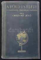 Cholnoky Jenő: A Föld és élete V. kötet: Ausztrália, Óceánia és a sarkvidékek 190 képpel és térképpel, Bp. [1936-37.] Franklin, kiadói egészvászon kötésben (gerinc kissé elvált)