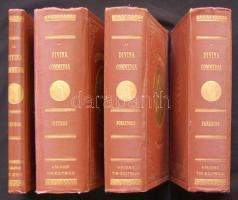 Dante: La divina commedia ed.:Cav. Giuseppe Campi, Torino, Tipografico-Editrice Torinese, 1888-1893 ...