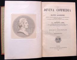 Dante: La divina commedia ed.:Cav. Giuseppe Campi, Torino, Tipografico-Editrice Torinese, 1888-1893 ...