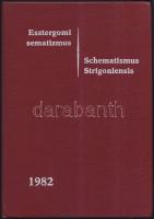 Esztergomi Sematizmus: Az Esztergomi Főegyházmegye névtára és évkönyve. 1982, Kiadói nyl-kötésben