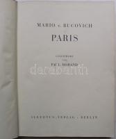 Mario v. Buchovich: Paris Berlin, 1928 Albertus - a város története képes album / Picture book about...