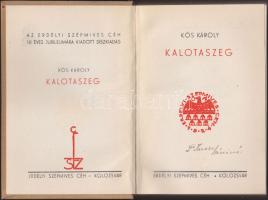 Kós Károly: Kalotaszeg, Kolozsvár 1937 Az Erdélyi Szépmíves Céh 10 éves jubileumára kiadott díszkiadás színes linómetszetekkel (szép állapotban)