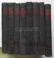 Tolnai: A Világháború története I-X. kötet (hiány: 2., 3. kötet) mindegyik megviselt állapotban