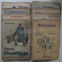 Milliók könyve sorozat 24 darabja vegyes minőségben