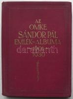 Sándor Pál jubileumi emlékalbum. Az OMKE elnöke hetvenedik születésnapja és parlamenti tevékenységének harmincadik évfordulója alkalmából. Kiadta az Országos Magyar Kereskedelmi Egyesülés Bp. 1930. Tolnai. Aranyozott egészvászon kötésben. Jó példány