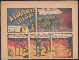 1937 Friss újság képregény és tréfamelléklete 3 db színes magazin