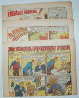 1937 Friss újság képregény és tréfamelléklete 3 db színes magazin